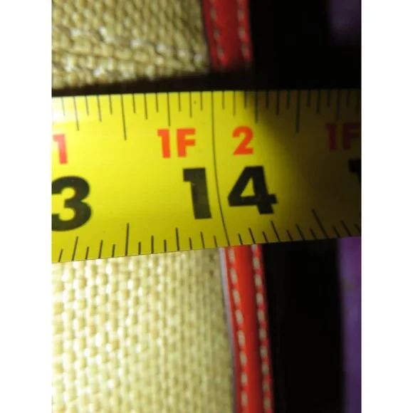 Coach 2008 Bonnie Leather Fold over Expandable Convertible Tote Kisslock Pocket - Picture 15 of 16